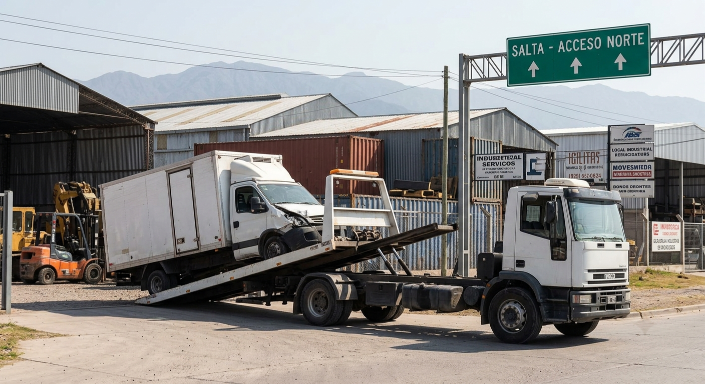 Grúa para remolque de autos en Salta